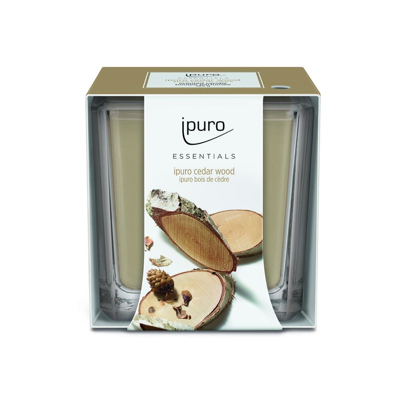 Load image into Gallery viewer, Ipuro geurkaars cedar wood 125gr.
