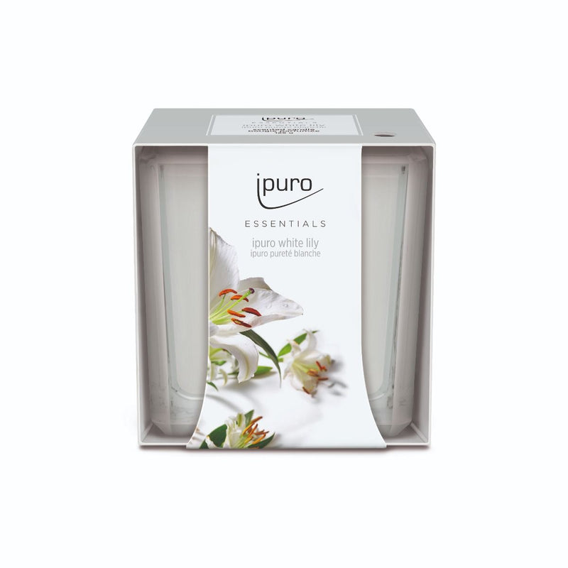 Load image into Gallery viewer, Ipuro geurkaars white lily 125gr.
