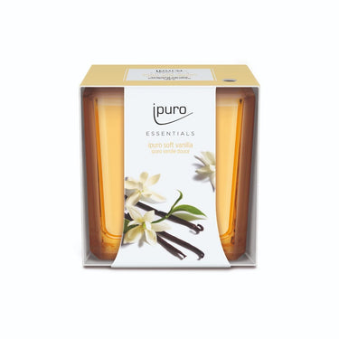 Ipuro geurkaars soft vanilla 125gr.