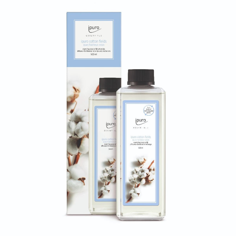 Load image into Gallery viewer, Ipuro geurdiffuser navulling cotton fields 500ml
