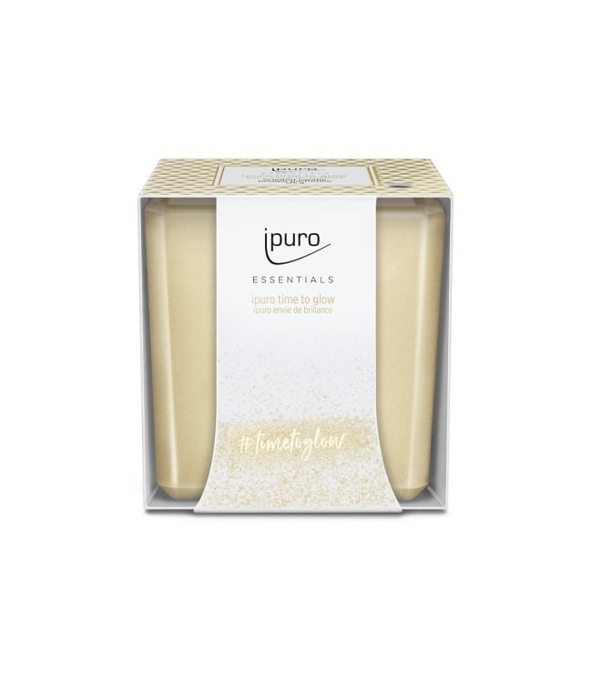 Load image into Gallery viewer, Ipuro geurkaars time to glow 125gr.
