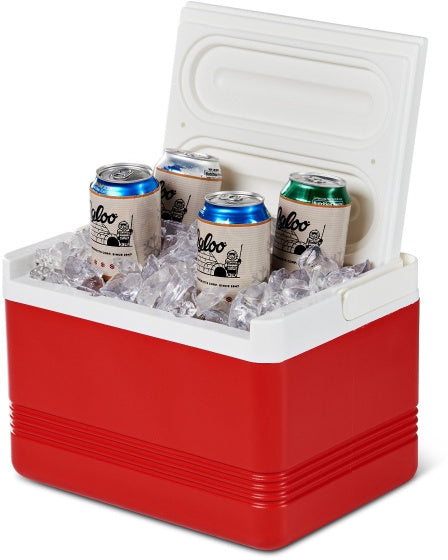 Load image into Gallery viewer, Igloo Legend 12 koelbox 8 liter rood wit

