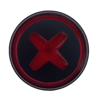 Buzaglo ikzilight achterlicht mr x met 4014 led, usb-oplaadbaar