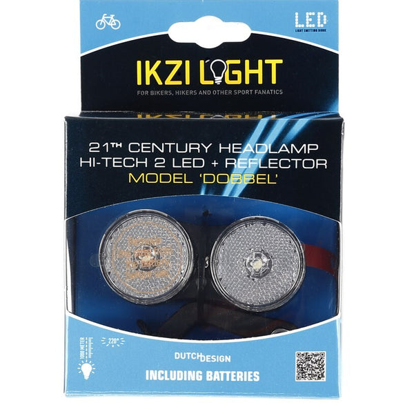 IKZI Koplamp 2led + reflector