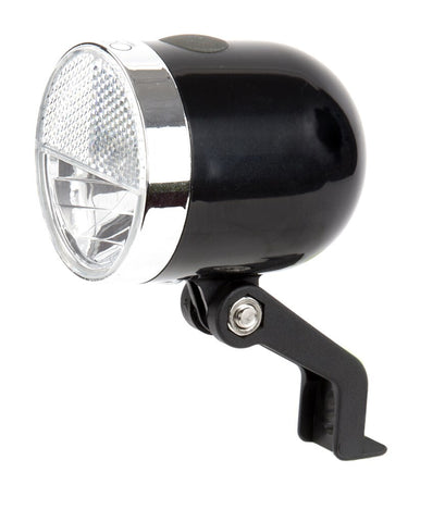 Retro Headlight Nero Black