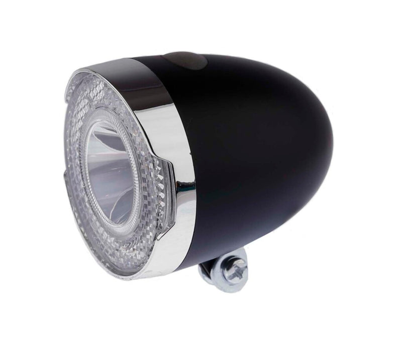Load image into Gallery viewer, Ikzi koplamp retro jr 1x led - zwart
