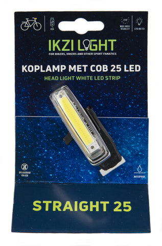 IKZI-light headlight Straight25 COB LED strip + USB