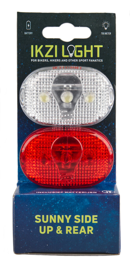 Verlichtingsset Ikzi 3-Led Ovaal