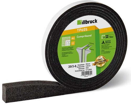Illbruck tp610 illmod compri | 15 3-6 | 5 pak a 4 rollen van 8 meter - tp610358041