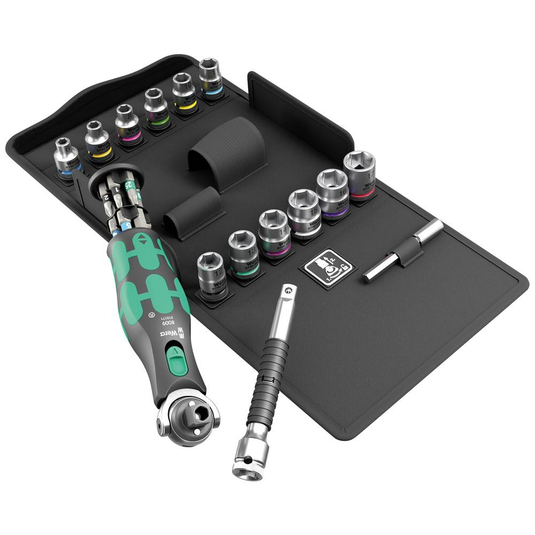 Wera 8009 zyklop pocket set 3 | 27 delig - 05004284001