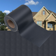 Vidaxl tuin privacyschermen 2 pcs donkergrijs 35 x 0,19 m pvc