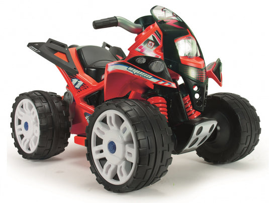 Injusa The elektrische kinderquad 12V rood zwart