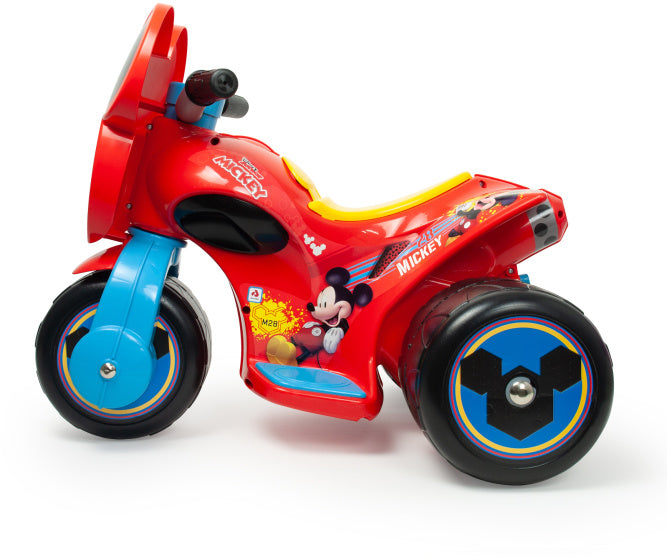 Load image into Gallery viewer, Injusa Mickey Mouse Samurai Trimoto accuvoertuig 6V rood

