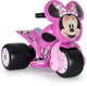 Injusa Minnie Mouse Samurai Trimoto accuvoertuig 6V roze