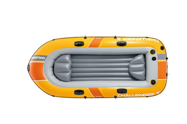Intex challenger 3-persoons boot set inclusief peddels en pomp 295x137x43cm