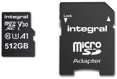 Enzo integral micro sd geheugenkaart v30 512gb - 9500420