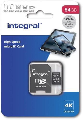 Load image into Gallery viewer, Enzo integral micro sd geheugenkaart v30 64gb - 9500405
