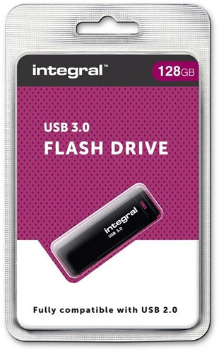 Enzo integral usb stick 128gb zwart 3.0