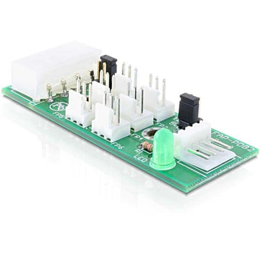 Delock distribution board 6x fan 5v 12v adapter