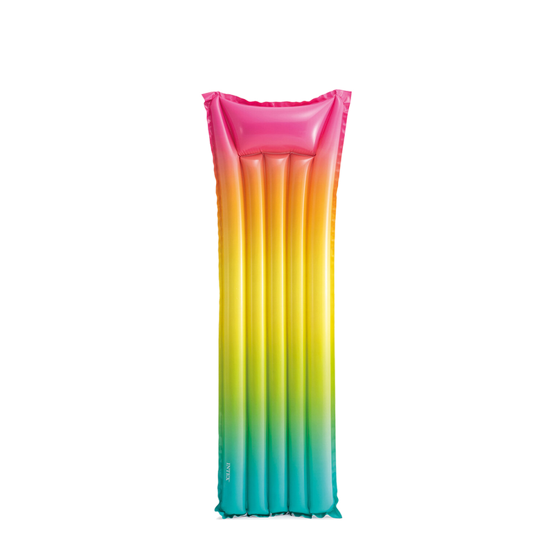 Load image into Gallery viewer, Intex luchtbed rainbow ombre 170x53cm
