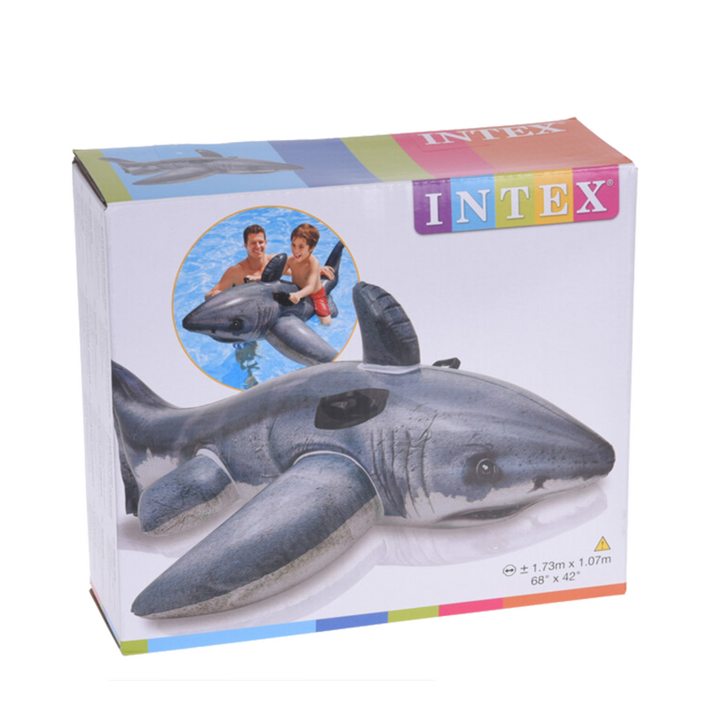 Load image into Gallery viewer, Intex ride-on haai 173x107cm
