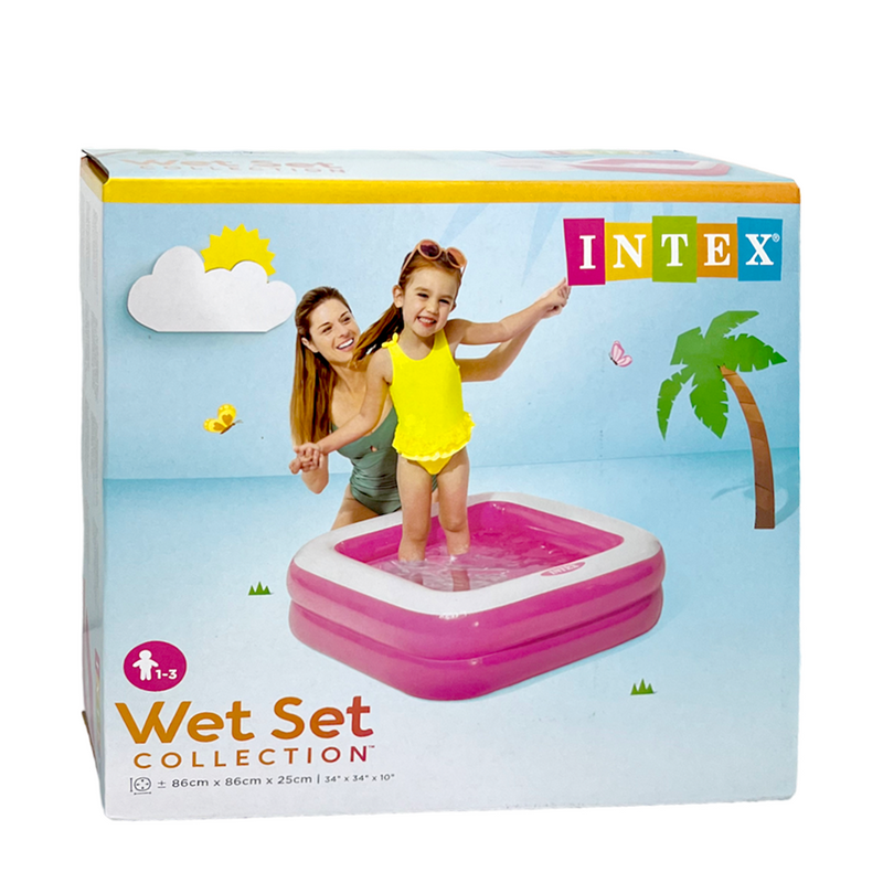 Load image into Gallery viewer, Intex zwembad play box roze 86x86cm

