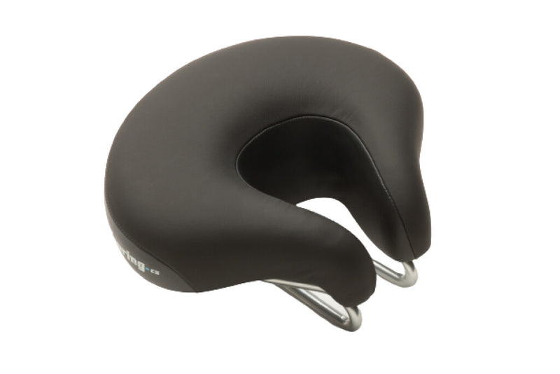 Load image into Gallery viewer, Ism zadel comfort touring, 60 padding, zwart
