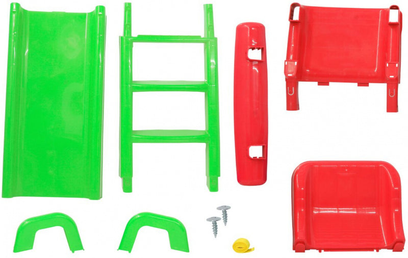 Load image into Gallery viewer, Jamara Funny glijbaan junior 145 x 59 x 79 cm groen rood
