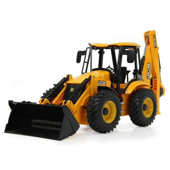 Load image into Gallery viewer, Jamara Graafmachine JCB backhoe loader 1:20 geel
