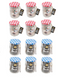 Kitchen tools jampot weckpot 200ml ø7x9,5cm doos a 12 stuks