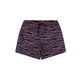 Vibrant stripes | blauw oranje uv zwembroek jongen