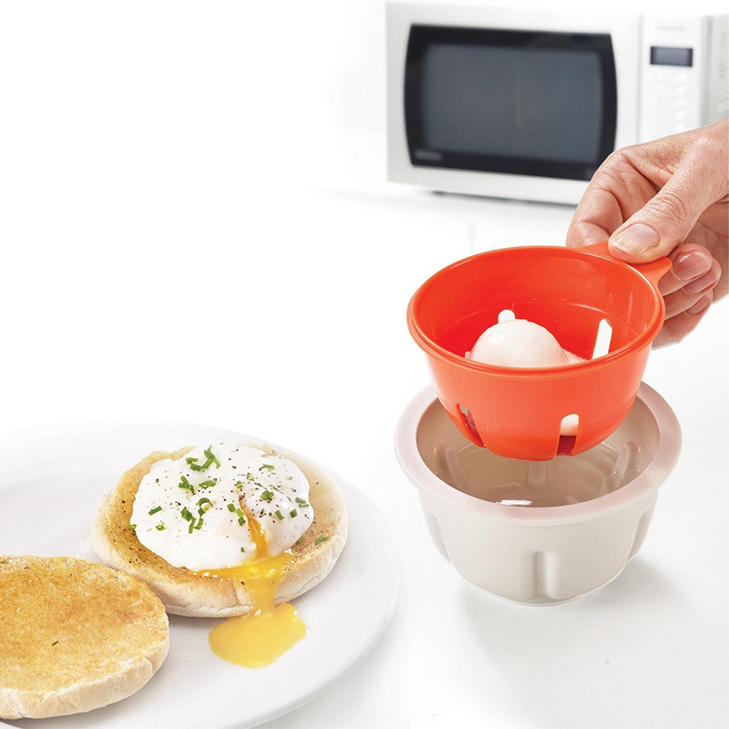 Afbeelding laden in galerijviewer, Joseph joseph m-cuisine microgolf ei pocheerder
