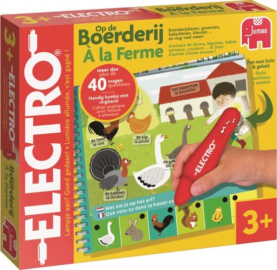 Load image into Gallery viewer, Electro jumbo wonderpen mini boerderij educatief spel
