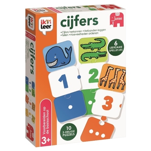 Load image into Gallery viewer, Jumbo ik leer cijfers educatief spel
