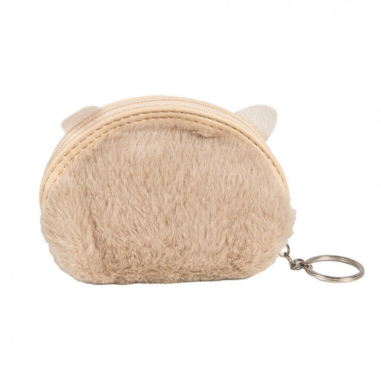 Clayre eef portemonnee beige kat poes 12x2x9cm