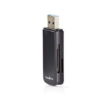 Kaartlezer zwart microsd usb 3.2 gen1