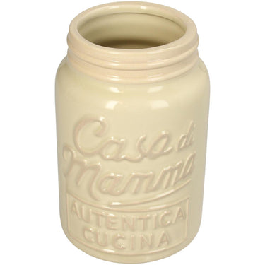 Kersten vaas casa di mamma dolomite ivory 10.5x10.5x16.3cm