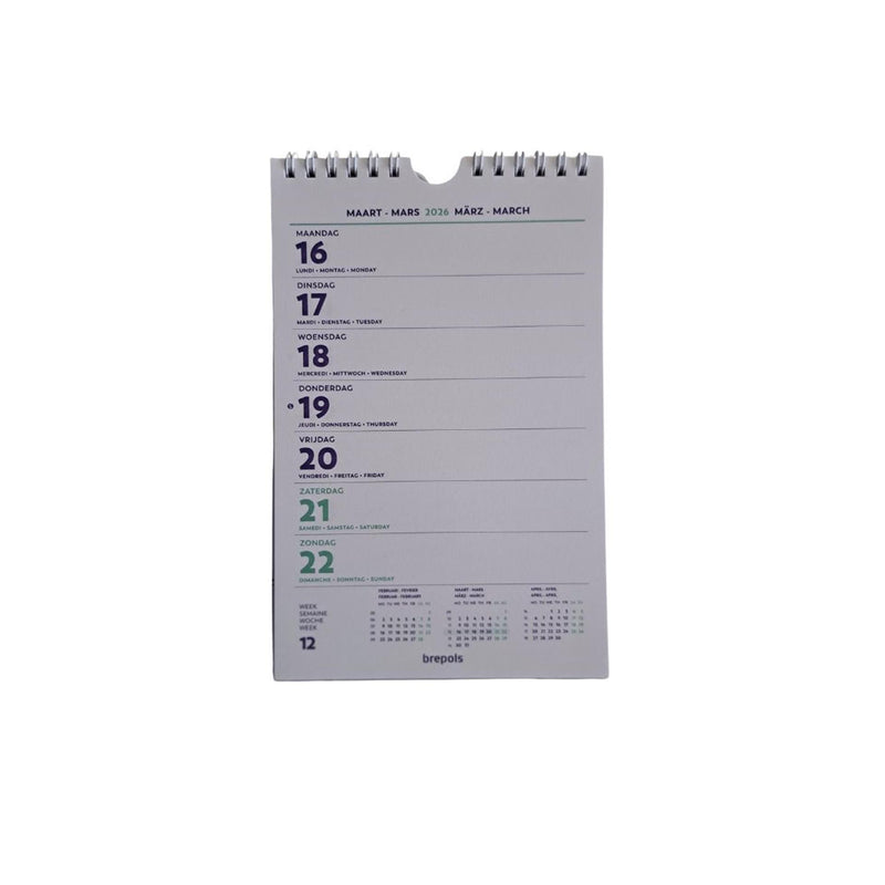 Load image into Gallery viewer, Brepols wand-week kalender fantasy 2026
