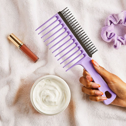 Tangle teezer wide tooth comb for curly hair lilac