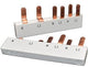 Enzo kamrail 2 fase 6pol. 17,8mm gebogen wit - 4000290
