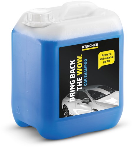 Karcher kärcher autoschampoo rm 619, 5 liter reinigingsmiddel - hogedrukreiniger - milieuvriendelijk - schuim - voertuigenreiniging