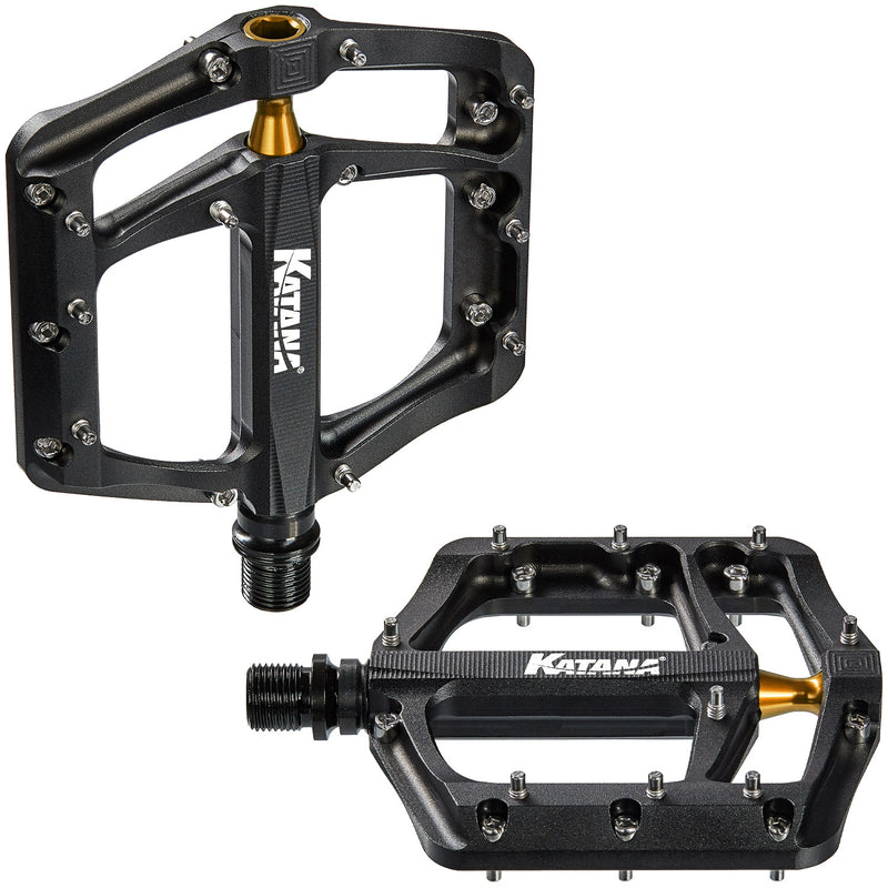 Load image into Gallery viewer, Katana dirt beater flat pedals
