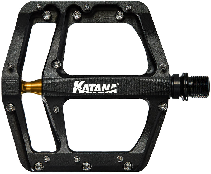 Load image into Gallery viewer, Katana dirt beater flat pedals
