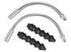 Katana v-brake boot and inner cable lead unit set front + rear