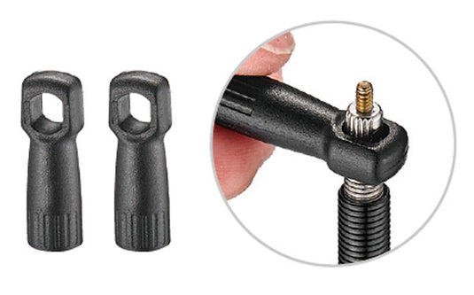 Katana vvalve caps with integrated valve wrench