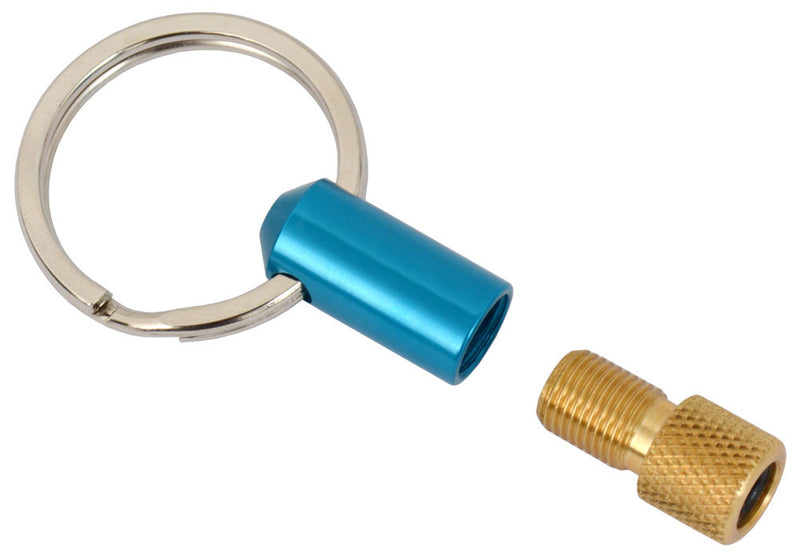 Load image into Gallery viewer, Katana key ring with valve adapter
