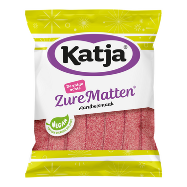 Katja zure matten aardbei (20x125gr)