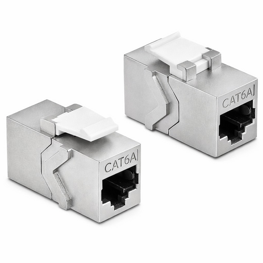 Delock keystone module rj45 jack to rj45 jack cat.6a
