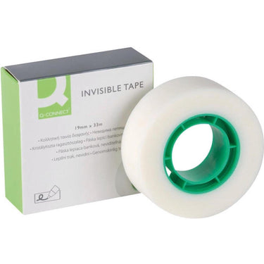 Q-connect plakband invisible 19mmx33m