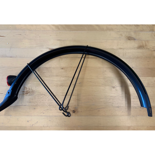 kickbike rear mudguard 20 cruise black